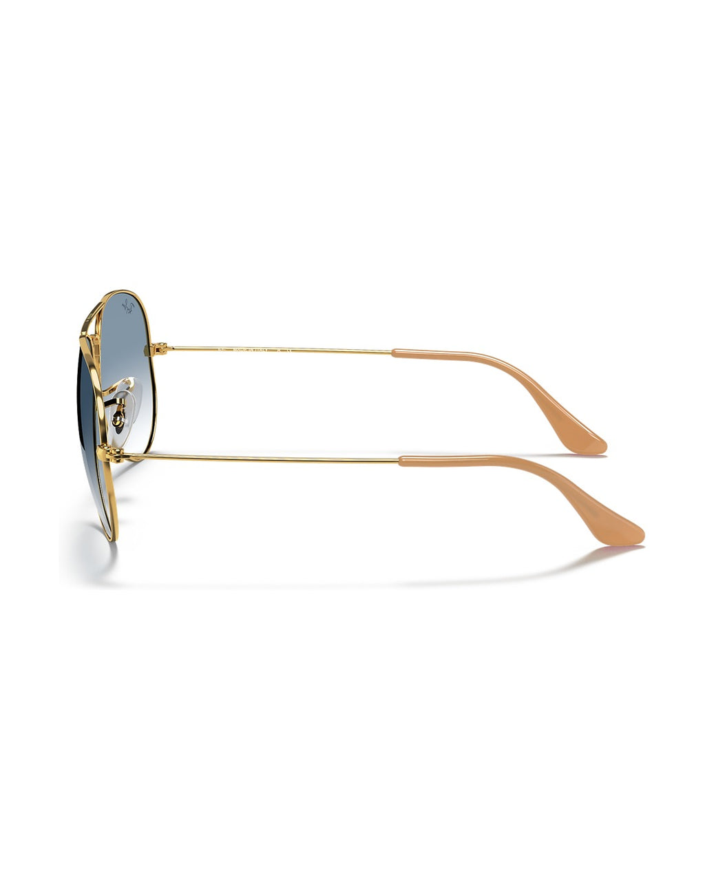 Aviator Large Metal Sunglasses - Arista Gold/Solid Color - Ray-Ban