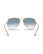 Aviator Large Metal Sunglasses - Arista Gold/Solid Color - Ray-Ban