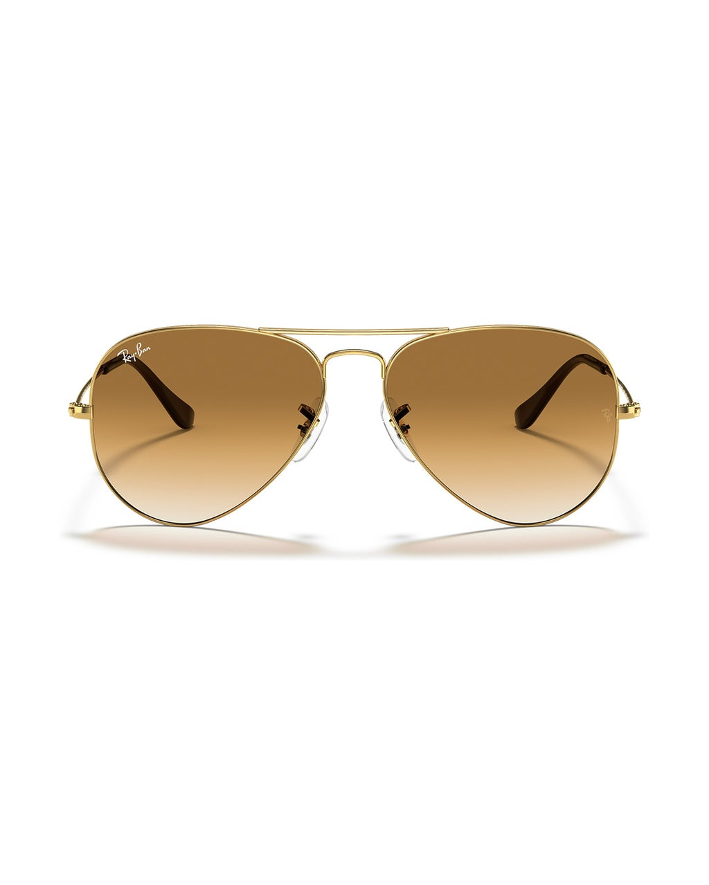 Aviator Large Metal Sunglasses - Arista Gold/Solid Color - Ray-Ban