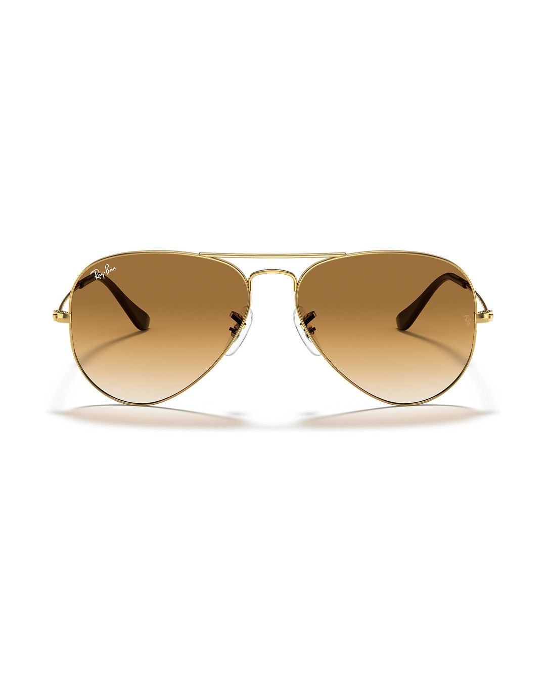 Aviator Large Metal Sunglasses - Arista Gold/Solid Color - Ray-Ban