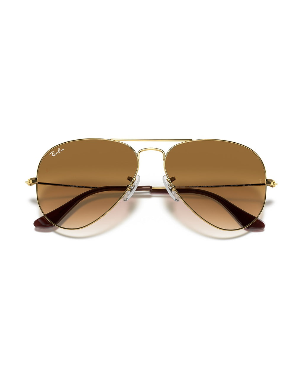 Aviator Large Metal Sunglasses - Arista Gold/Solid Color - Ray-Ban