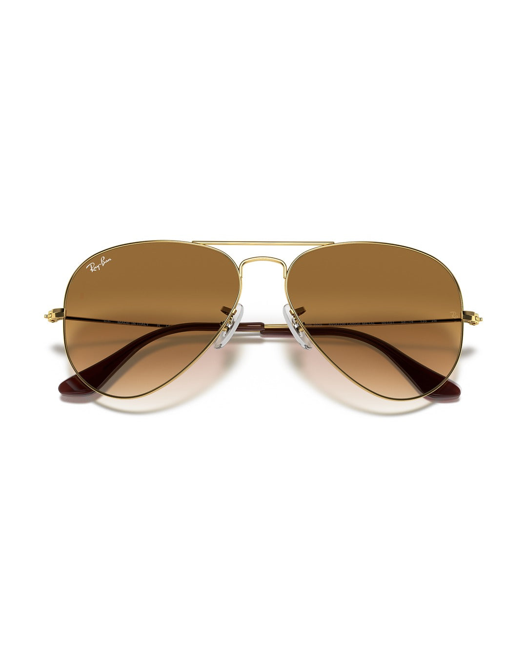 Aviator Large Metal Sunglasses - Arista Gold/Solid Color - Ray-Ban