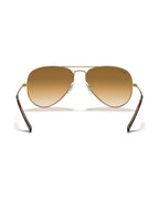 Aviator Large Metal Sunglasses - Arista Gold/Solid Color - Ray-Ban