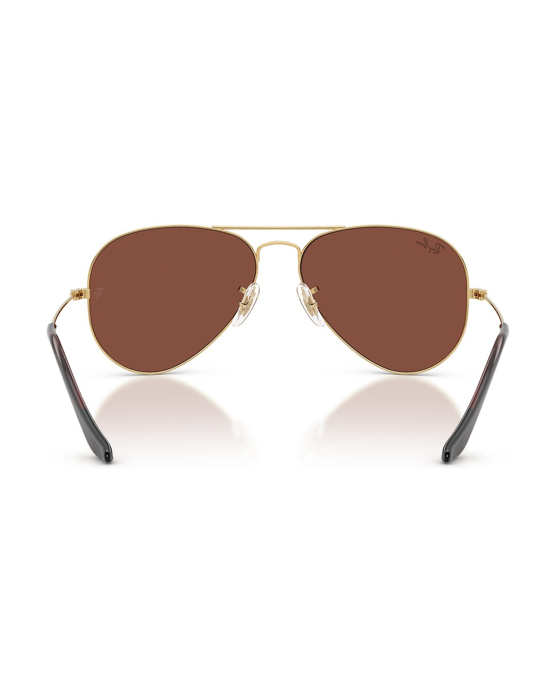 Aviator Large Metal Sunglasses - Arista Gold/Red - Ray-Ban