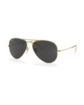 Aviator Large Metal Sunglasses - Gold/Black Polarised - Ray-Ban