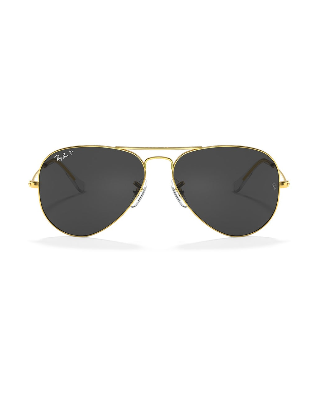Aviator Large Metal Sunglasses - Gold/Black Polarised - Ray-Ban
