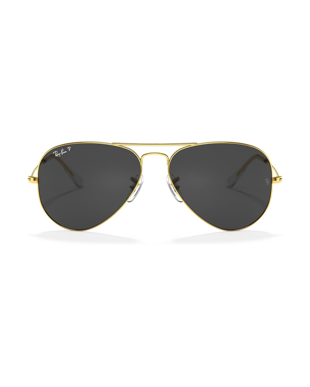 Aviator Large Metal Sunglasses - Gold/Black Polarised - Ray-Ban