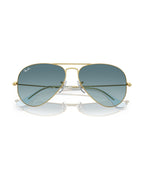 Aviator Large Metal Sunglasses - Gold/Blue - Ray-Ban