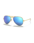 Aviator Large Metal Sunglasses - Gold/Solid Color - Ray-Ban