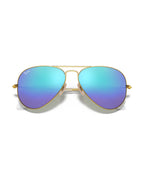 Aviator Large Metal Sunglasses - Gold/Solid Color - Ray-Ban