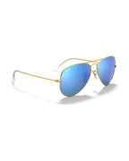 Aviator Large Metal Sunglasses - Gold/Solid Color - Ray-Ban