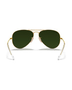 Aviator Large Metal Sunglasses - Gold/Blue Mirror - Ray-Ban