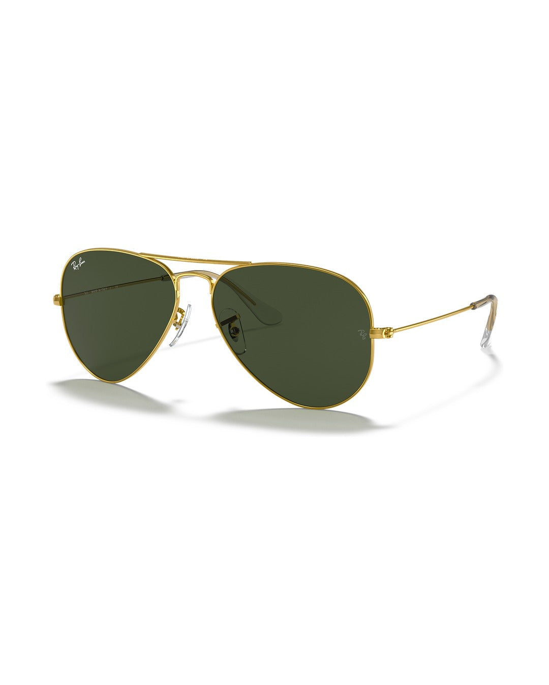 Aviator Large Metal Sunglasses - Gold/G-15 Green - Ray-Ban