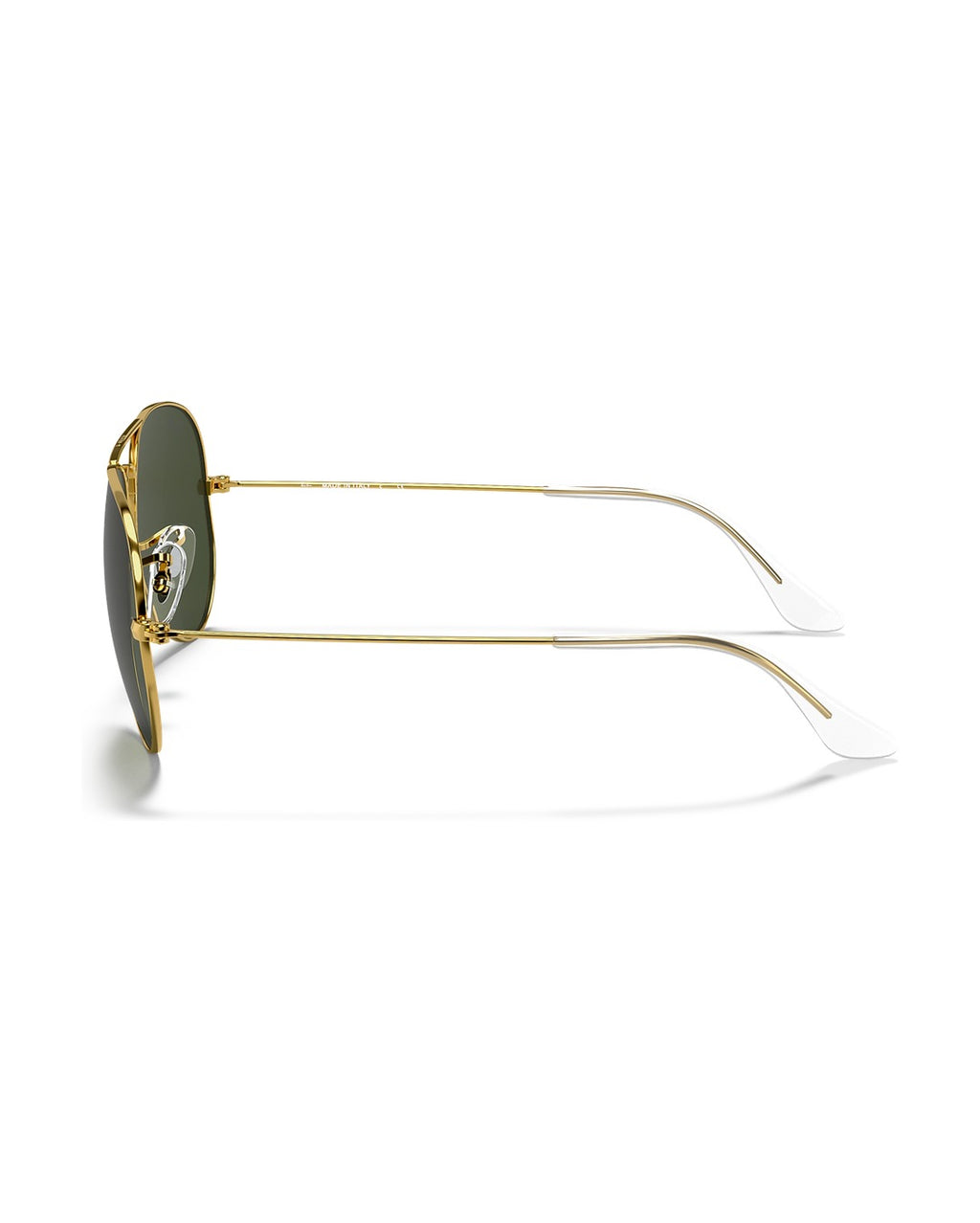 Aviator Large Metal Sunglasses - Gold/G-15 Green - Ray-Ban