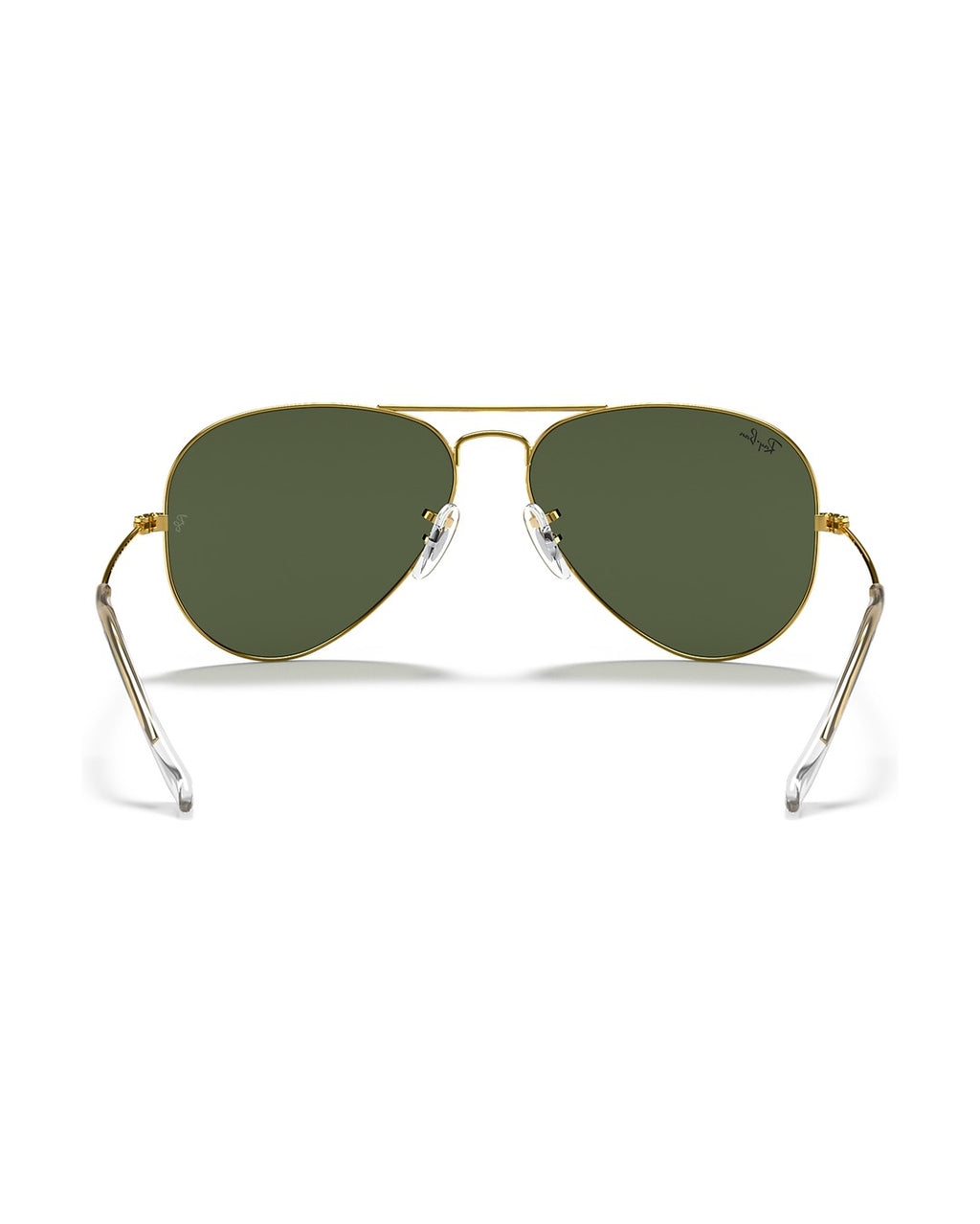 Aviator Large Metal Sunglasses - Gold/Green Classic G-15 - Ray-Ban