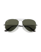 Aviator Large Metal Sunglasses - Grey/G-15 Green - Ray-Ban