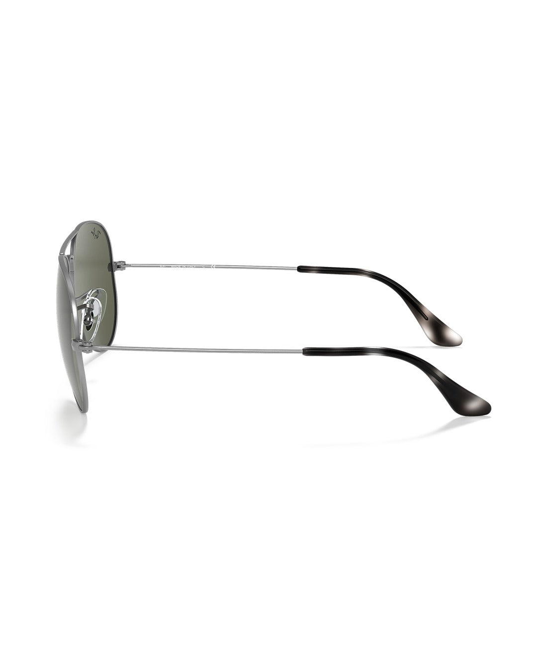 Aviator Large Metal Sunglasses - Grey/G-15 Green - Ray-Ban