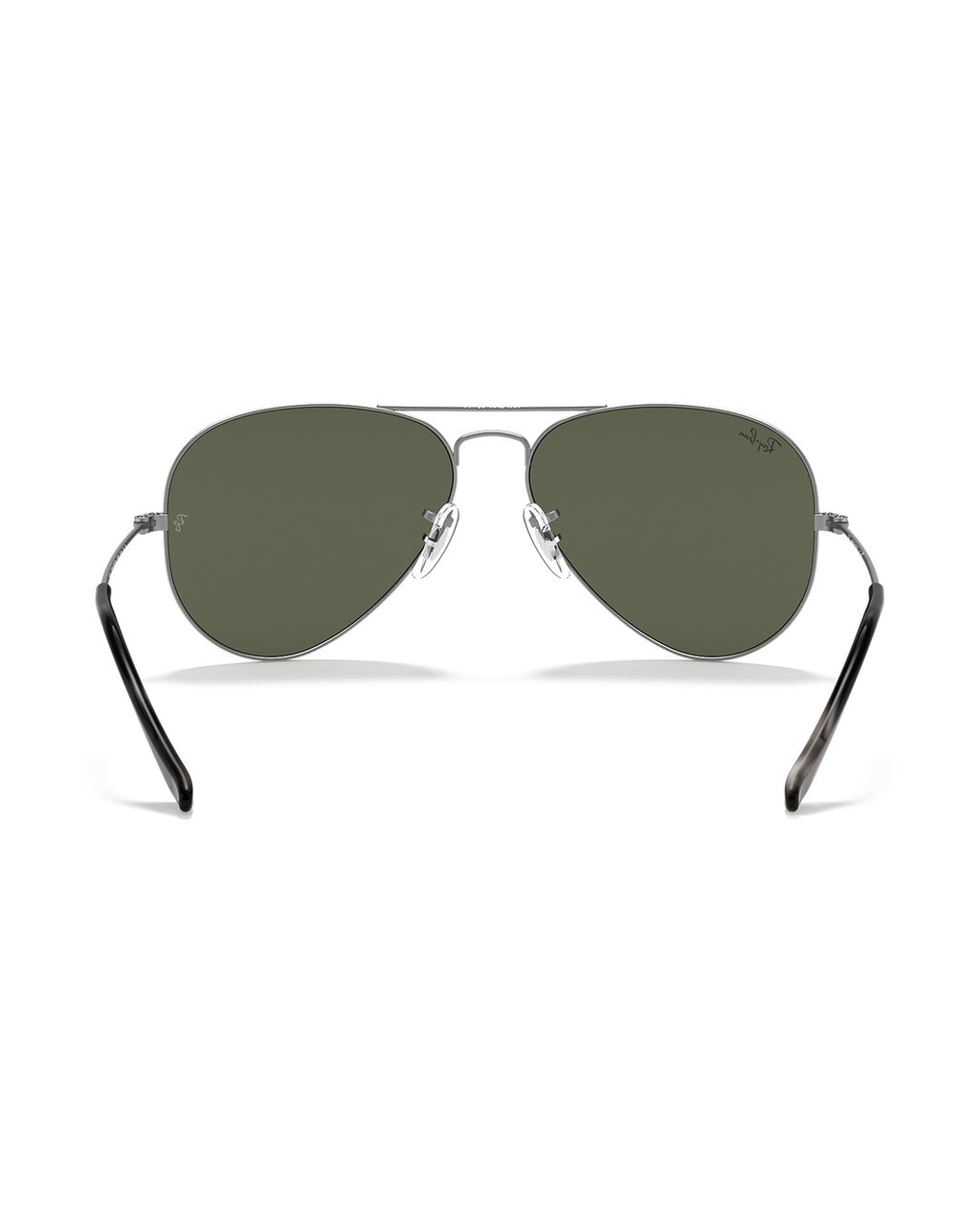 Aviator Large Metal Sunglasses - Grey/G-15 Green - Ray-Ban