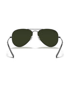 Aviator Large Metal Sunglasses - Gunmetal/G-15 Green - Ray-Ban