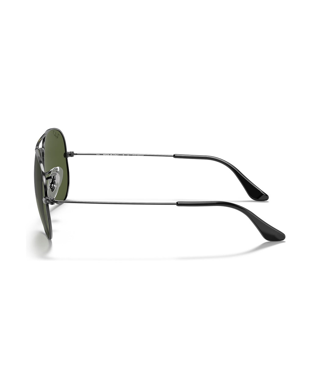 Aviator Large Metal Sunglasses - Gunmetal/G-15 Green Polarised - Ray-Ban