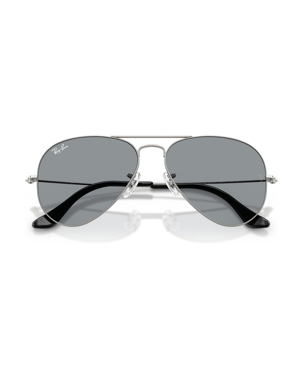 Aviator Large Metal Sunglasses - Gunmetal/Grey - Ray-Ban
