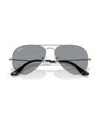Aviator Large Metal Sunglasses - Gunmetal/Grey - Ray-Ban