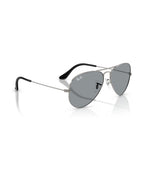 Aviator Large Metal Sunglasses - Gunmetal/Grey - Ray-Ban