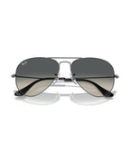 Aviator Large Metal Sunglasses - Gunmetal/Grey - Ray-Ban
