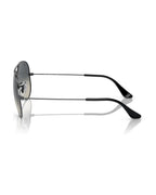 Aviator Large Metal Sunglasses - Gunmetal/Grey - Ray-Ban
