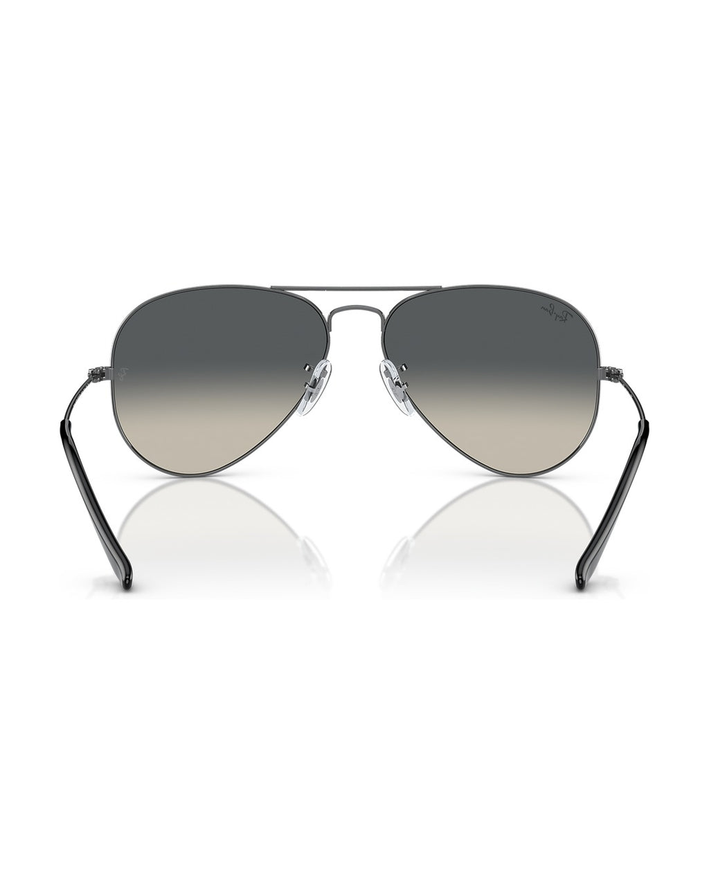 Aviator Large Metal Sunglasses - Gunmetal/Grey - Ray-Ban