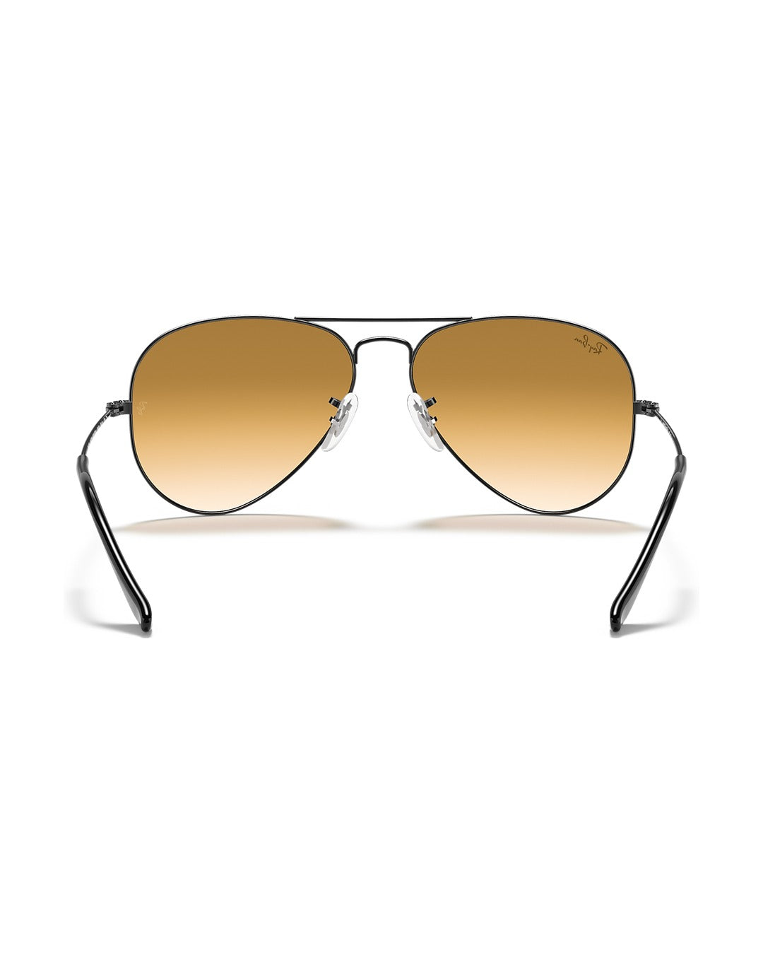 Aviator Large Metal Sunglasses - Gunmetal/Light Brown Gradient - Ray-Ban