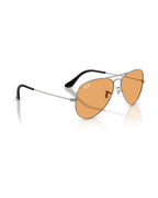 Aviator Large Metal Sunglasses - Gunmetal/Orange - Ray-Ban