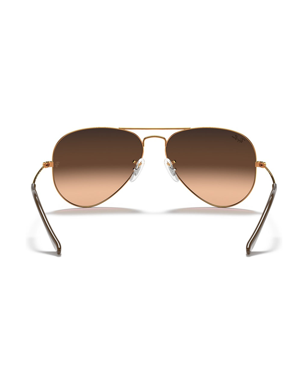 Aviator Large Metal Sunglasses - Light Brown/Solid Color - Ray-Ban