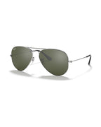 Aviator Large Metal Sunglasses - Silver/Grey - Ray-Ban