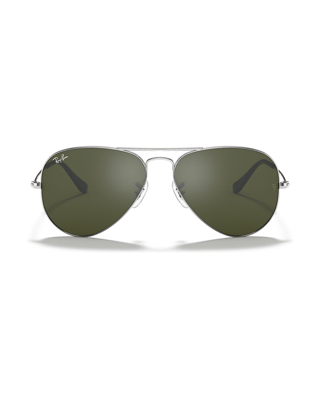 Aviator Large Metal Sunglasses - Silver/Grey - Ray-Ban