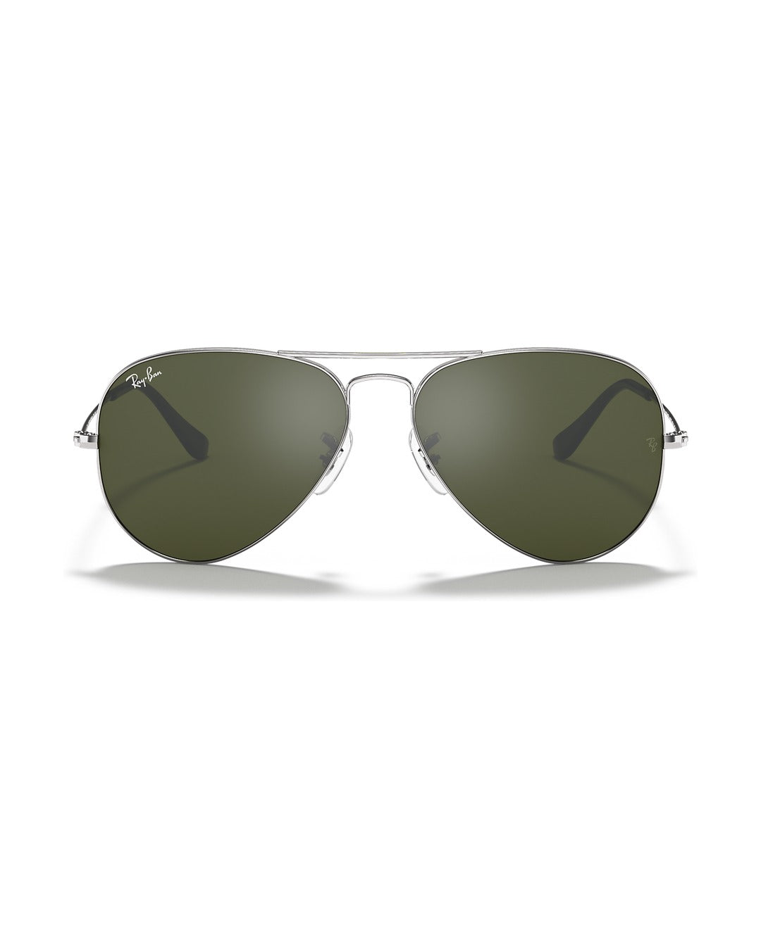 Aviator Large Metal Sunglasses - Silver/Grey - Ray-Ban