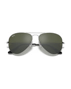 Aviator Large Metal Sunglasses - Silver/Grey - Ray-Ban