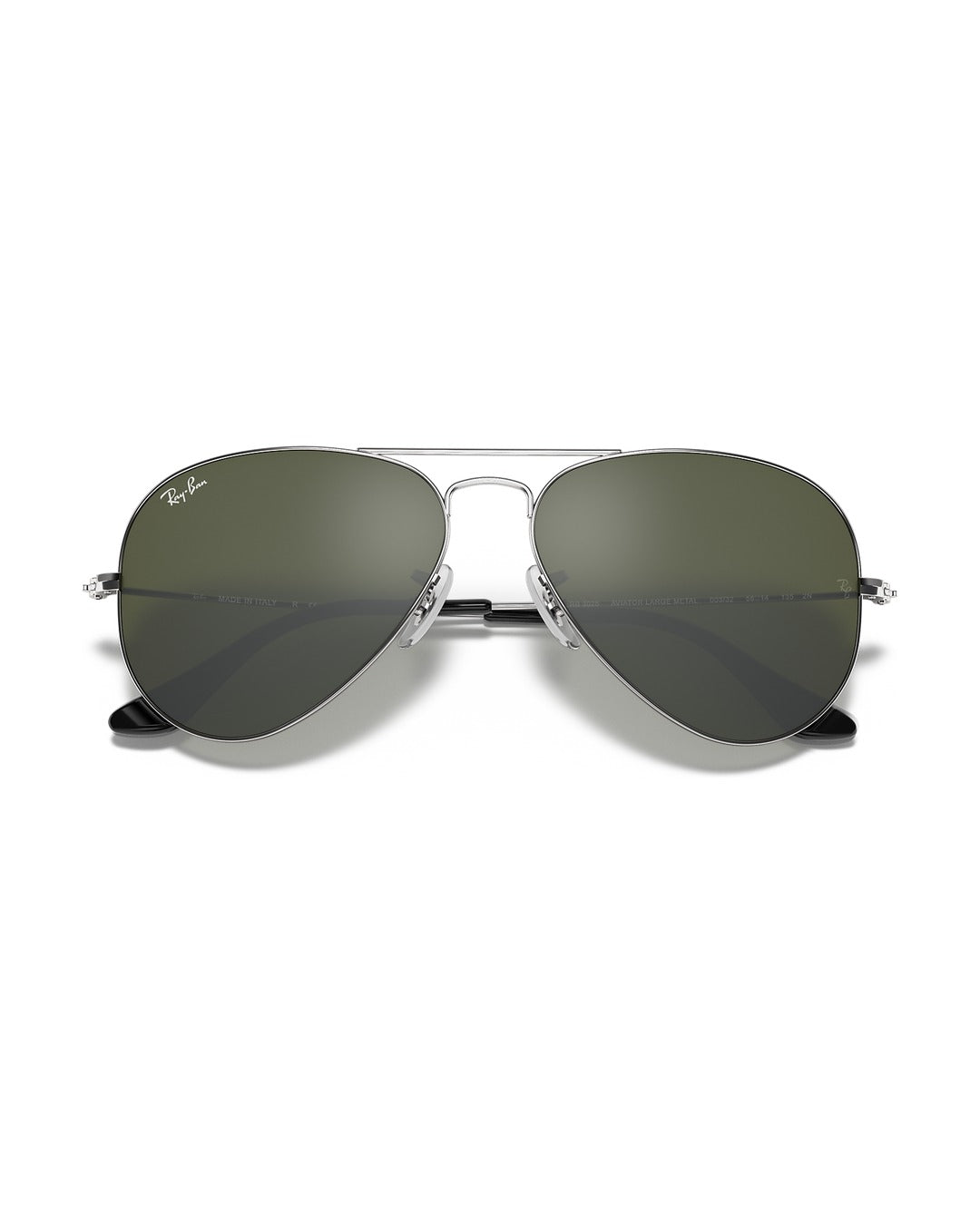 Aviator Large Metal Sunglasses - Silver/Grey - Ray-Ban