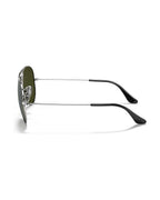 Aviator Large Metal Sunglasses - Silver/Grey - Ray-Ban