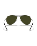 Aviator Large Metal Sunglasses - Silver/Grey - Ray-Ban