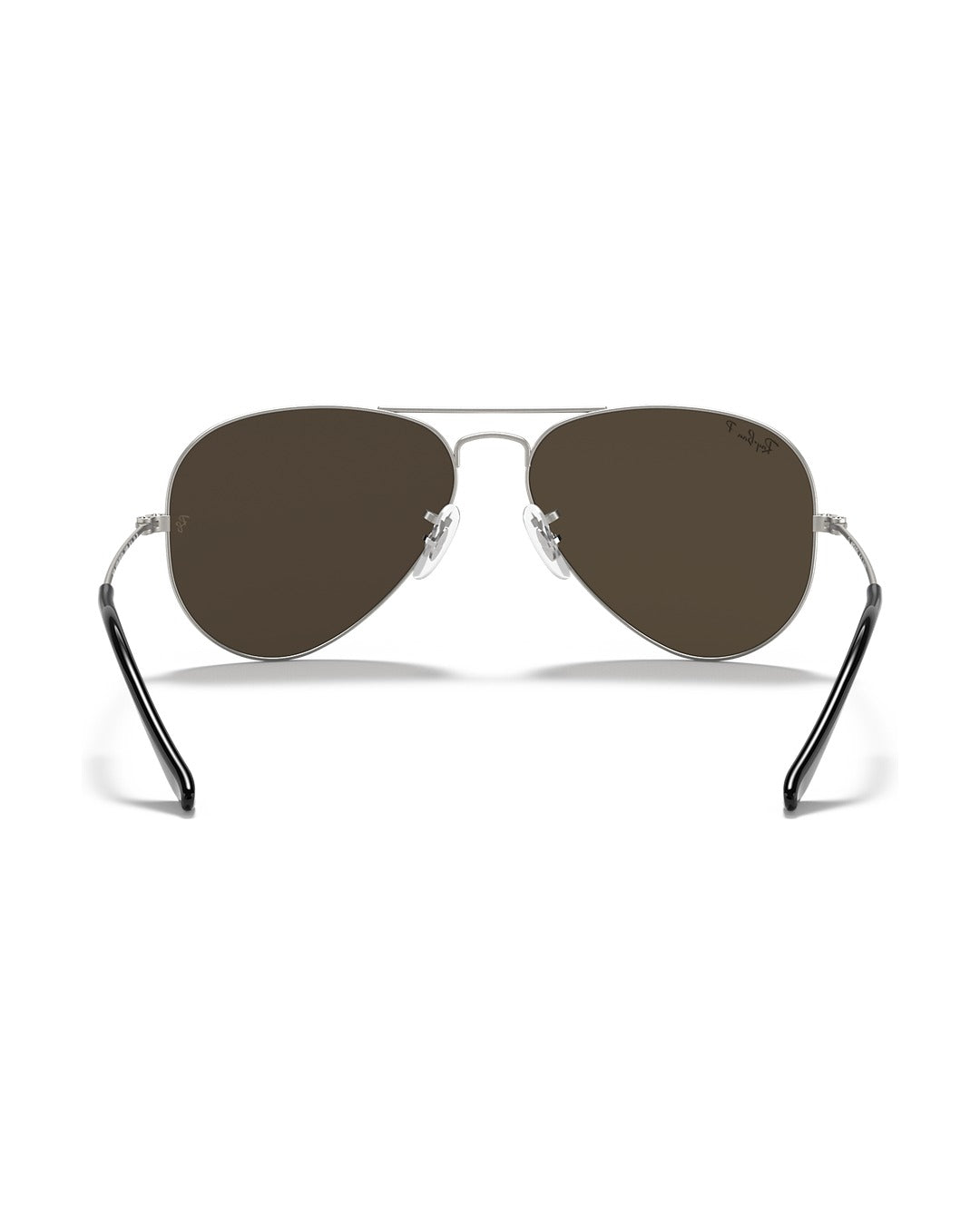 Aviator Large Metal Sunglasses - Silver/Solid Color - Ray-Ban