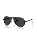 Aviator Max Sunglasses - Black/Black Polarised - Ray-Ban