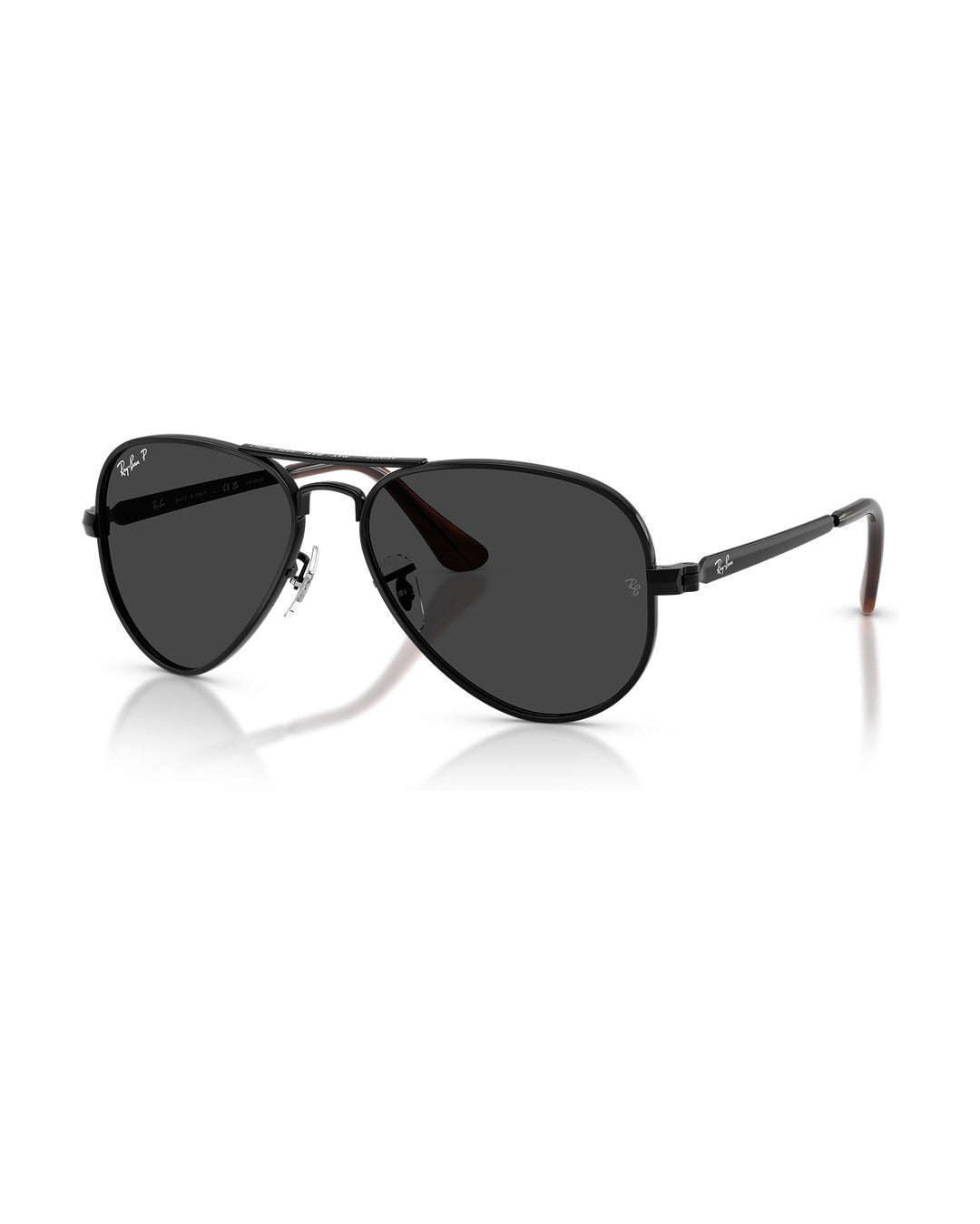Aviator Max Sunglasses - Black/Black Polarised - Ray-Ban