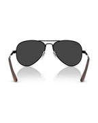 Aviator Max Sunglasses - Black/Black Polarised - Ray-Ban