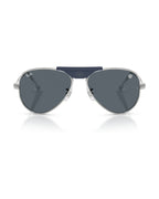 Aviator Max Sunglasses - Silver/Blue - Ray-Ban
