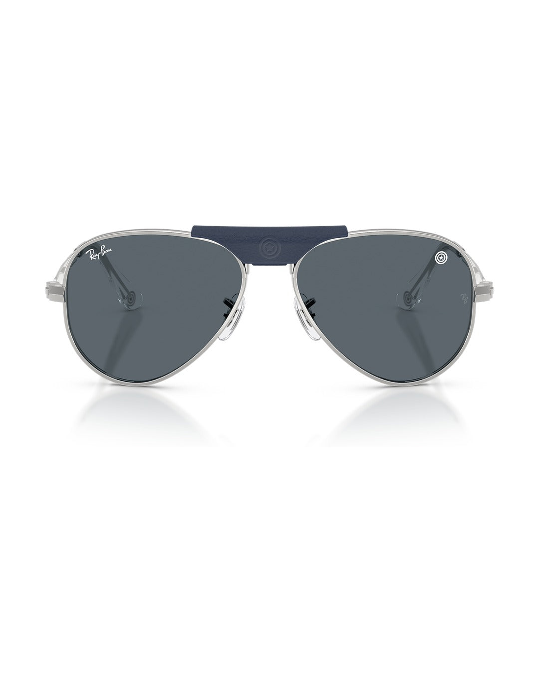 Aviator Max Sunglasses - Silver/Blue - Ray-Ban