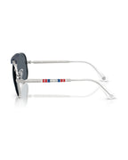 Aviator Max Sunglasses - Silver/Blue - Ray-Ban