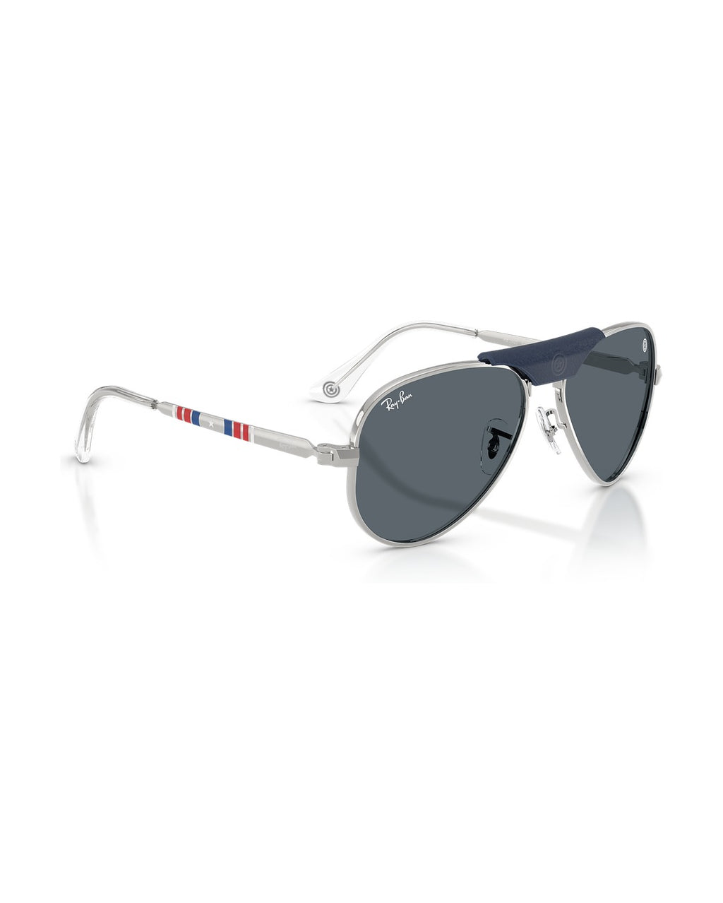 Aviator Max Sunglasses - Silver/Blue - Ray-Ban