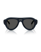 A$AP Rocky Aviator Puffer Sunglasses - Transparent Dark Blue/Ultra Black - Ray-Ban