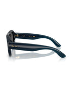 A$AP Rocky Aviator Puffer Sunglasses - Transparent Dark Blue/Ultra Black - Ray-Ban